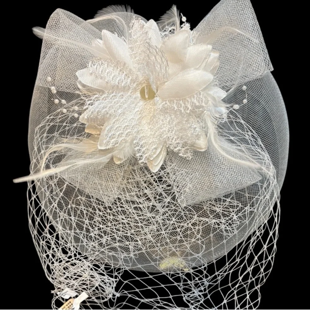 Anthropologie Birdcage Floral Headband NWT
